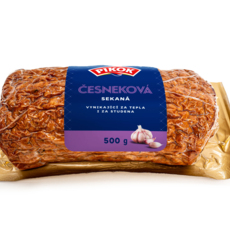 Pečená masová sekaná s česnekem